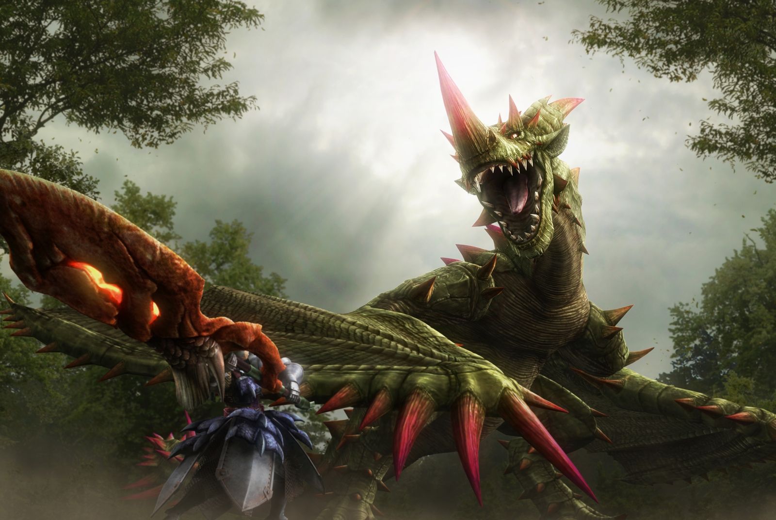 1600x1072 Monster Hunter, Wyvern :: Wallpapers