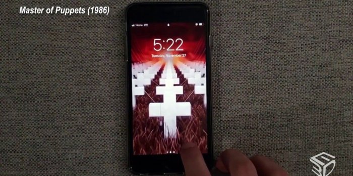 1280x720 Metallica Animated Wallpapers for iOS