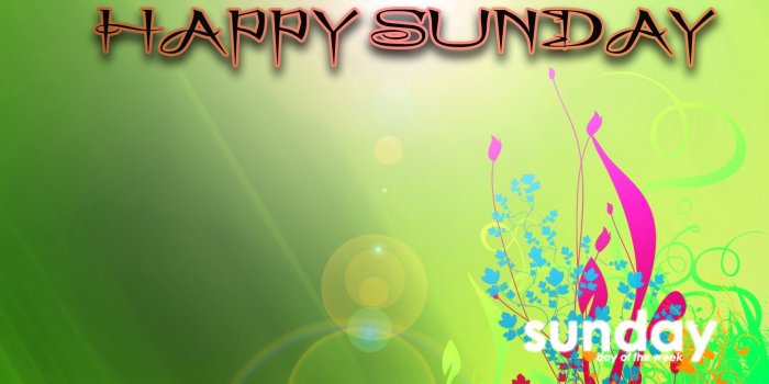 1680x1050 Happy Sunday Wallpapers