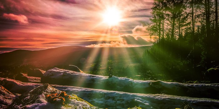 4000x6000 Wallpaper Sunrise, Sun light, Wicklow Mountains, Ireland, 4K, Nature