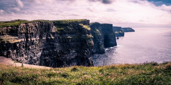 2000x1125 HD wallpaper: Pretty Cliffs of Moher, County Clare, Ireland, Europe