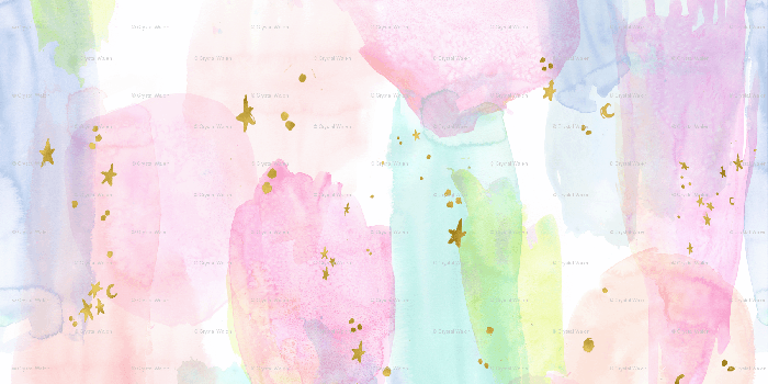 1800x1800 Rainbow Watercolor wallpaper - crystal_walen - Spoonflower