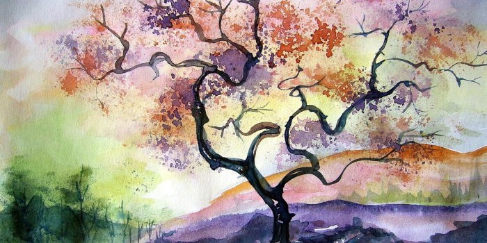 2880x1800 Watercolor Wallpaper HD