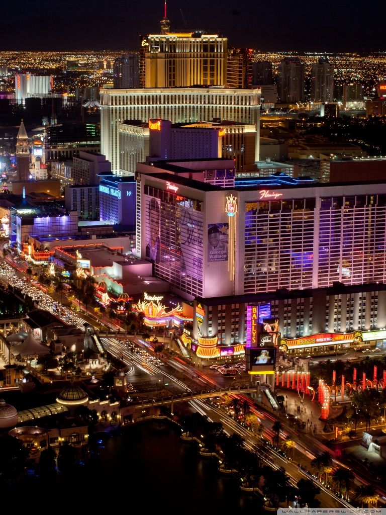 768x1024 Las Vegas Strip ❤ 4K HD Desktop Wallpaper for 4K Ultra HD TV • Wide