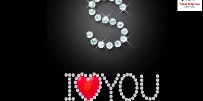 1280x720 S Name, Letter WhatsApp status S love WhatsApp, S Letter video status s  wallpaper! Kirk Crazy Life