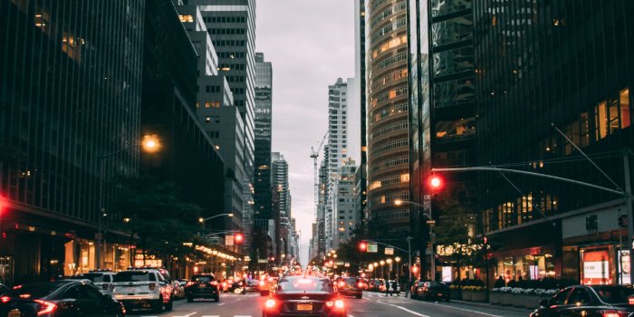 3885x5828 Street Road Traffic Cars City Buildings New York Usa - Free Stock