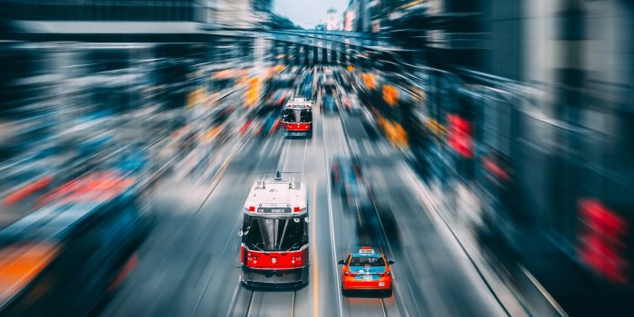 1920x1080 Download wallpaper 1920x1080 cars, speed, city, traffic full hd