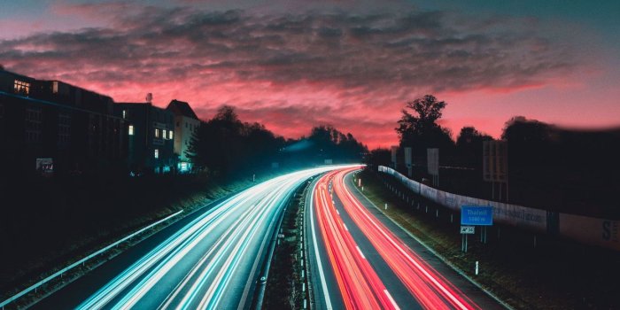 1280x720 Wallpaper Highway, Night traffic, 4K, Photography, #17411