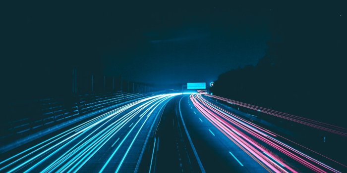 1280x720 Wallpaper Night traffic, Lights, HD, Photography, #8899