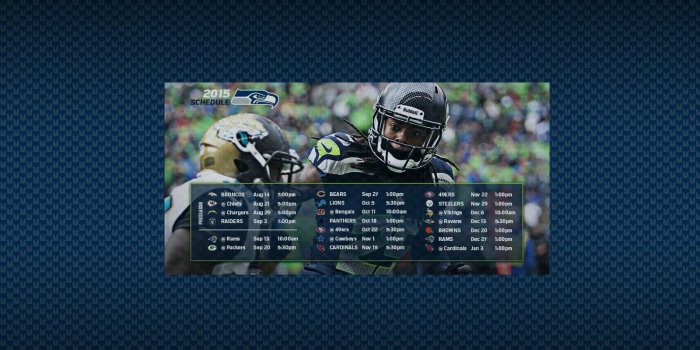1600x900 Seahawks Wallpaper | 2015 Schedule | Sherman stare down - Imgur