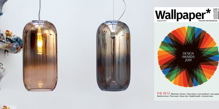 1590x640 Gople Lamp Honored With Wallpaper* Design Award | Artemide North America