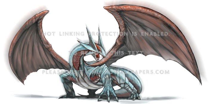 1500x814 artwork white background Salamence