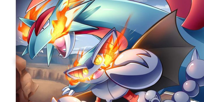 1024x768 Gliscor and Salamence Tag Team! | Pokémon Amino