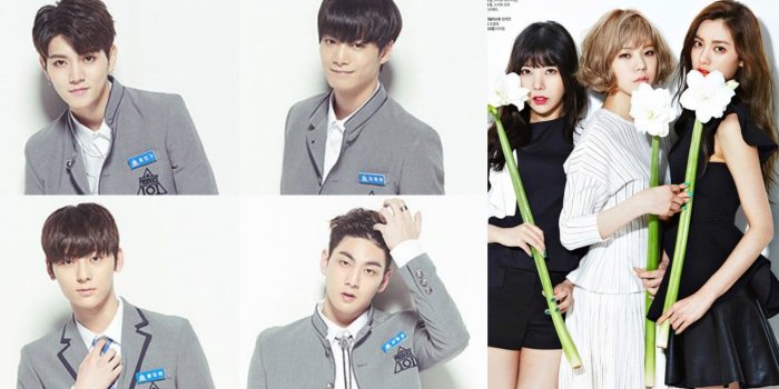 1366x768 Orange Caramel Shows Support For Labelmates NU'EST As They Compete