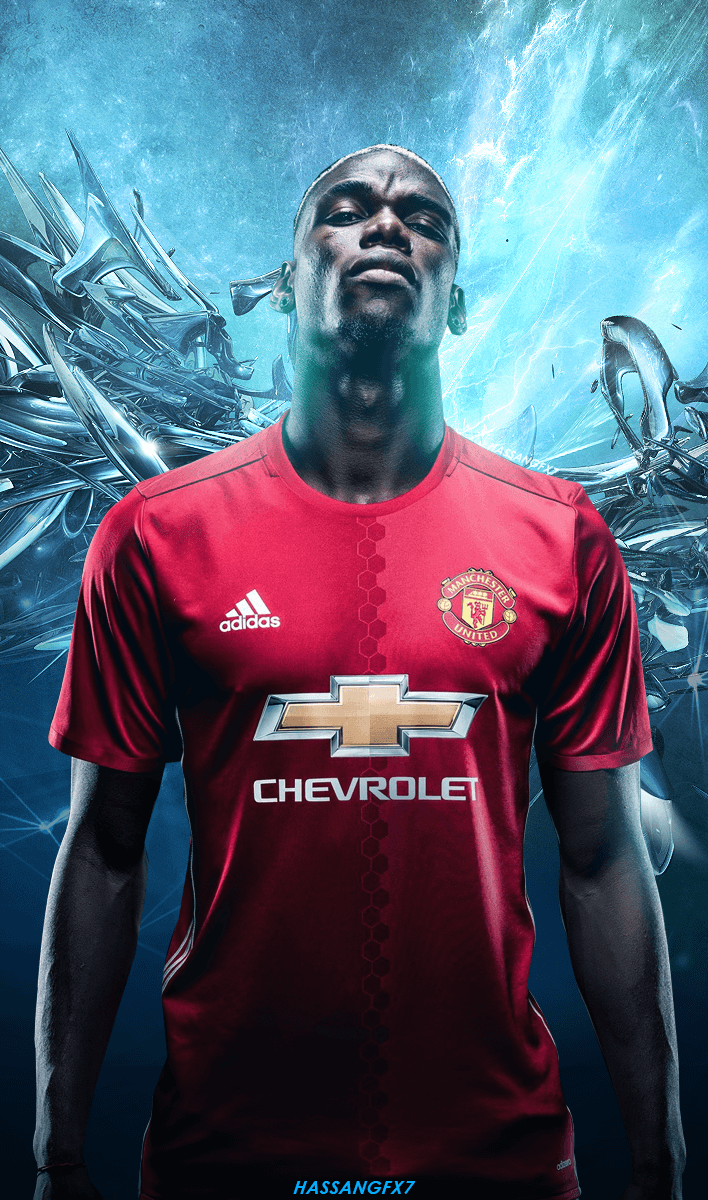 708x1200 Paul Pogba Manchester United Wallpapers