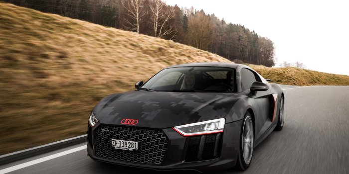 3840x2160 Wallpaper 4k Black Audi R8 V10 Plus 2017 cars wallpapers, 4k