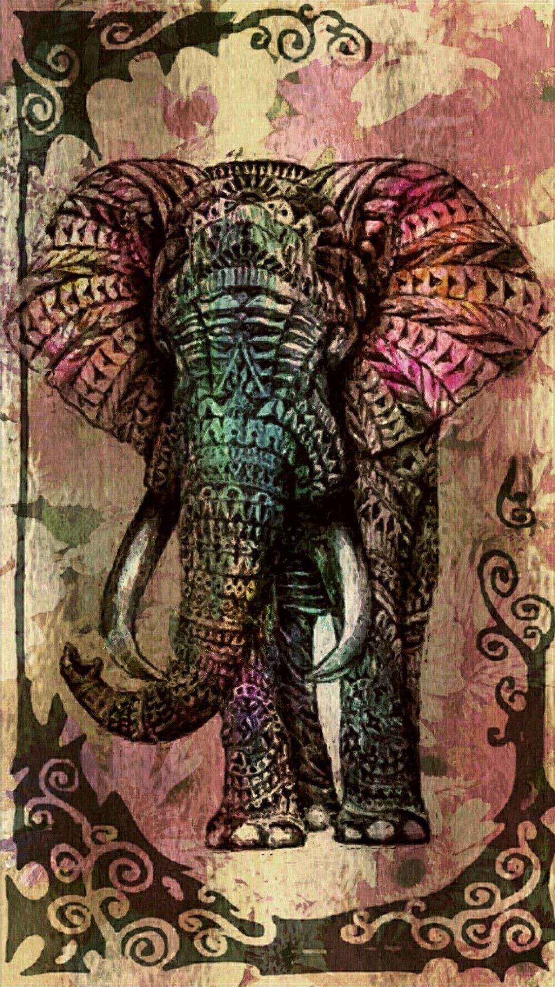 1080x1920 Tribal Elephant Wallpaper (59+ images)