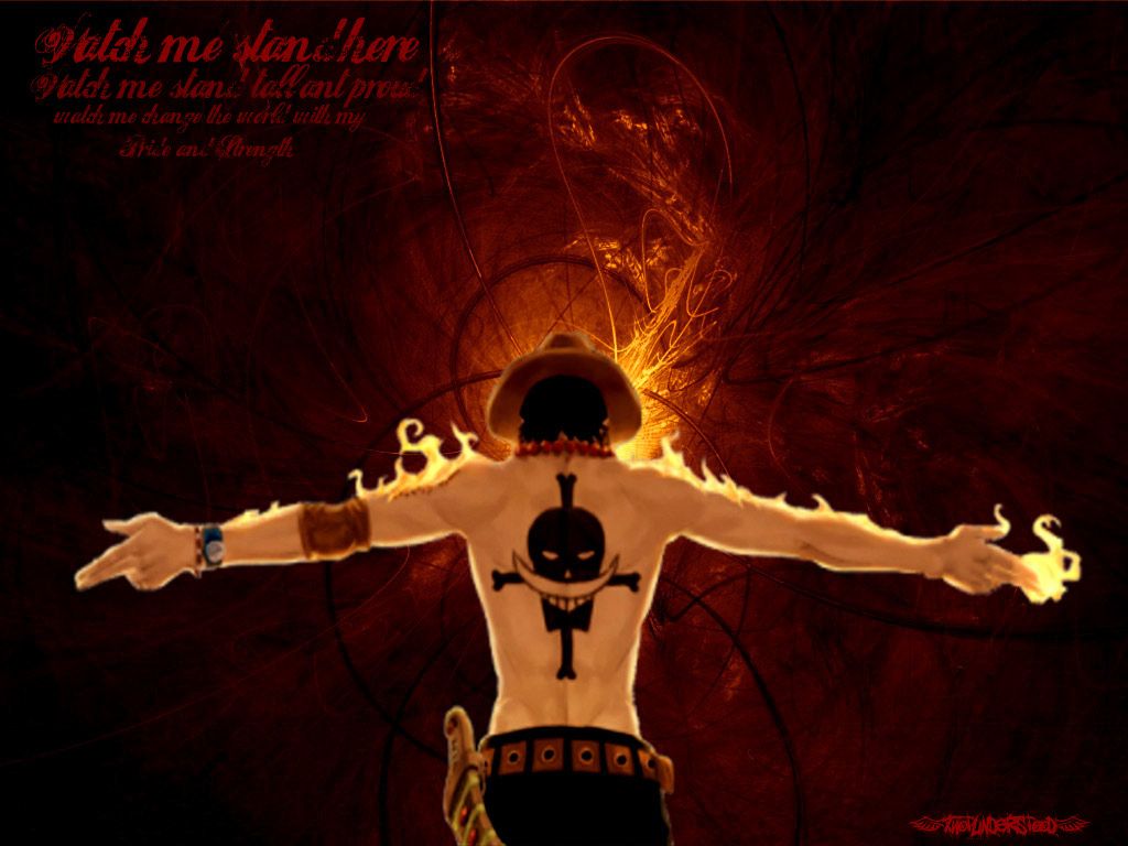 1024x768 Portgas D. Ace - Ace D. Portgas Wallpaper (36496844) - Fanpop