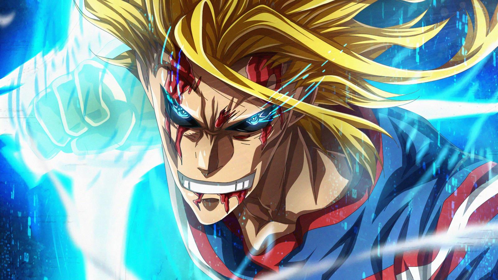 3840x2160 All Might (Toshinori Yagi) 4K 8K HD My Hero Academia (Boku no Hero