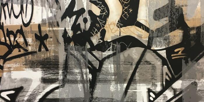 1000x1000 Rasch Graffiti Wallpaper - 291551 - Black/Grey