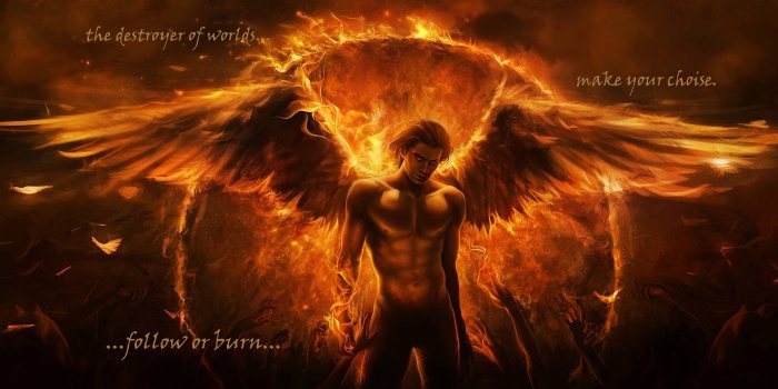 6942x3000 Lucifer the fallen angel wallpaper Gallery