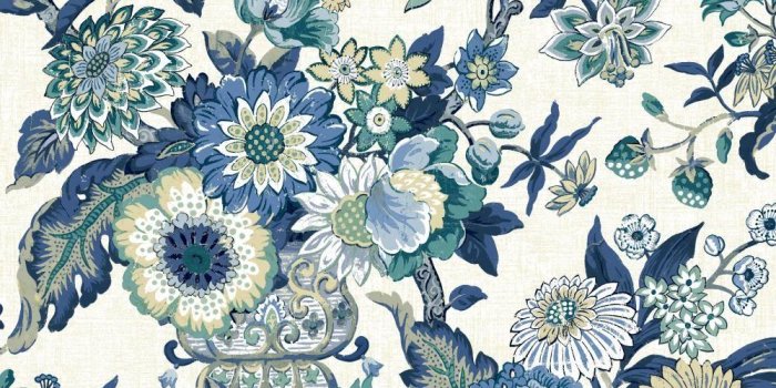 1000x1000 Global Chic Graceful Garden Wallpaper