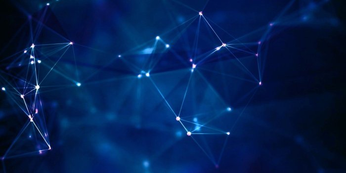 1332x850 Wallpaper glare, connection, Molecules images for desktop, section