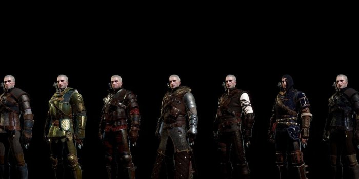 1332x850 Wallpaper Armor, The Witcher, Geralt of Rivia, White Wolf, The