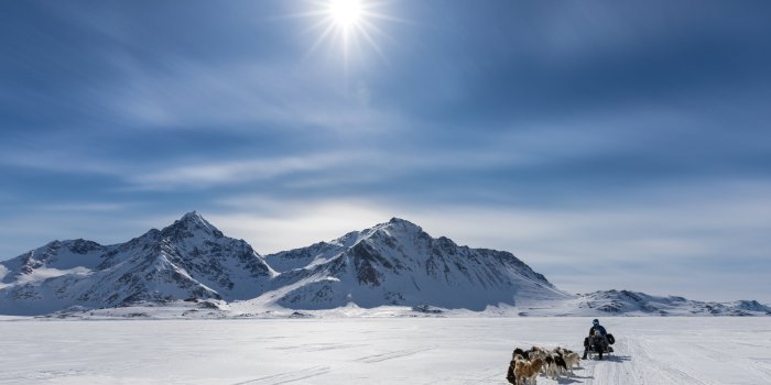 6720x4480 Mountains covered snow under blue sky at daytime HD wallpaper