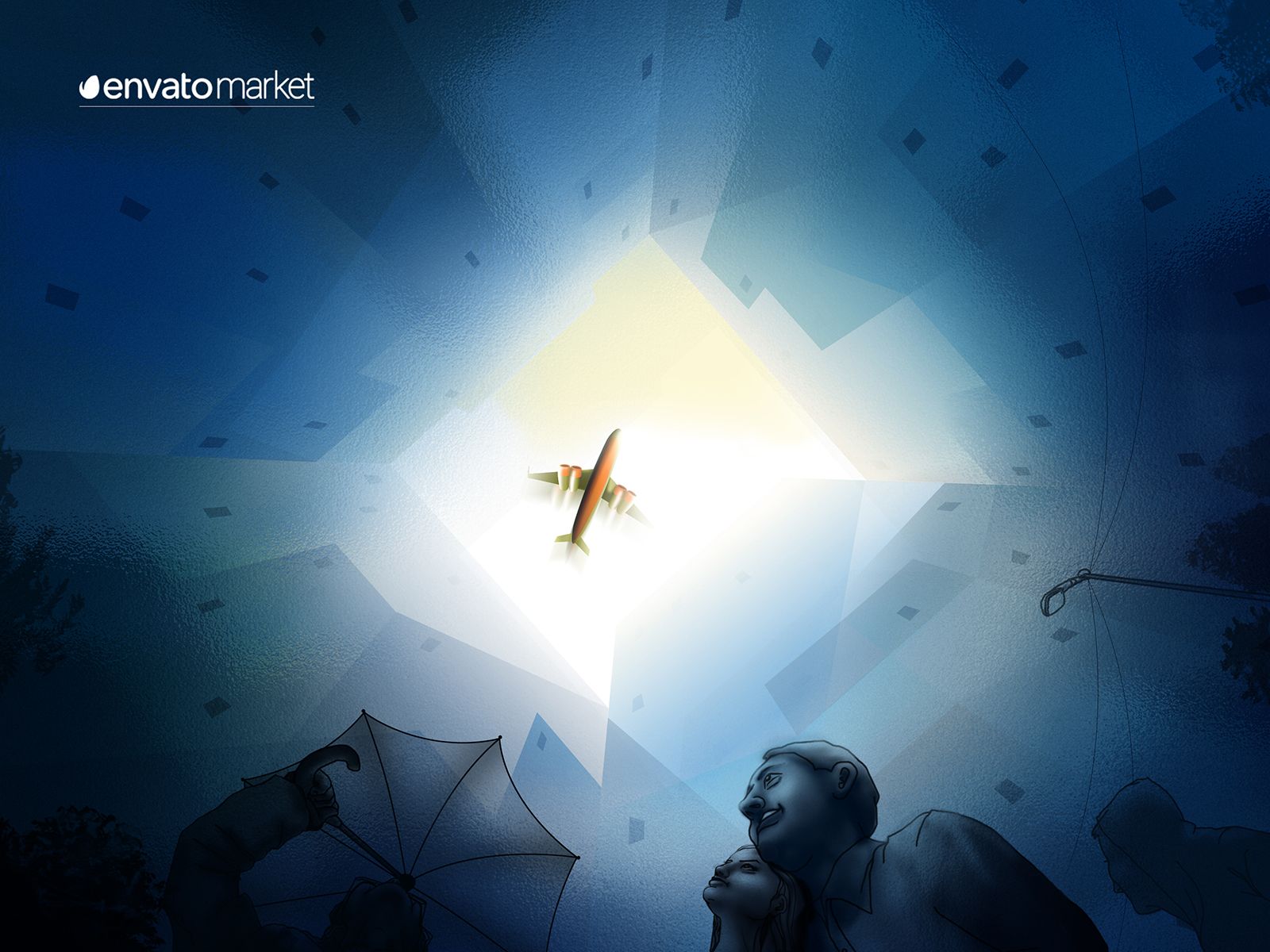 1600x1200 Capital Numbers Wins Envato Market Wallpaper Contest | Capital Numbers