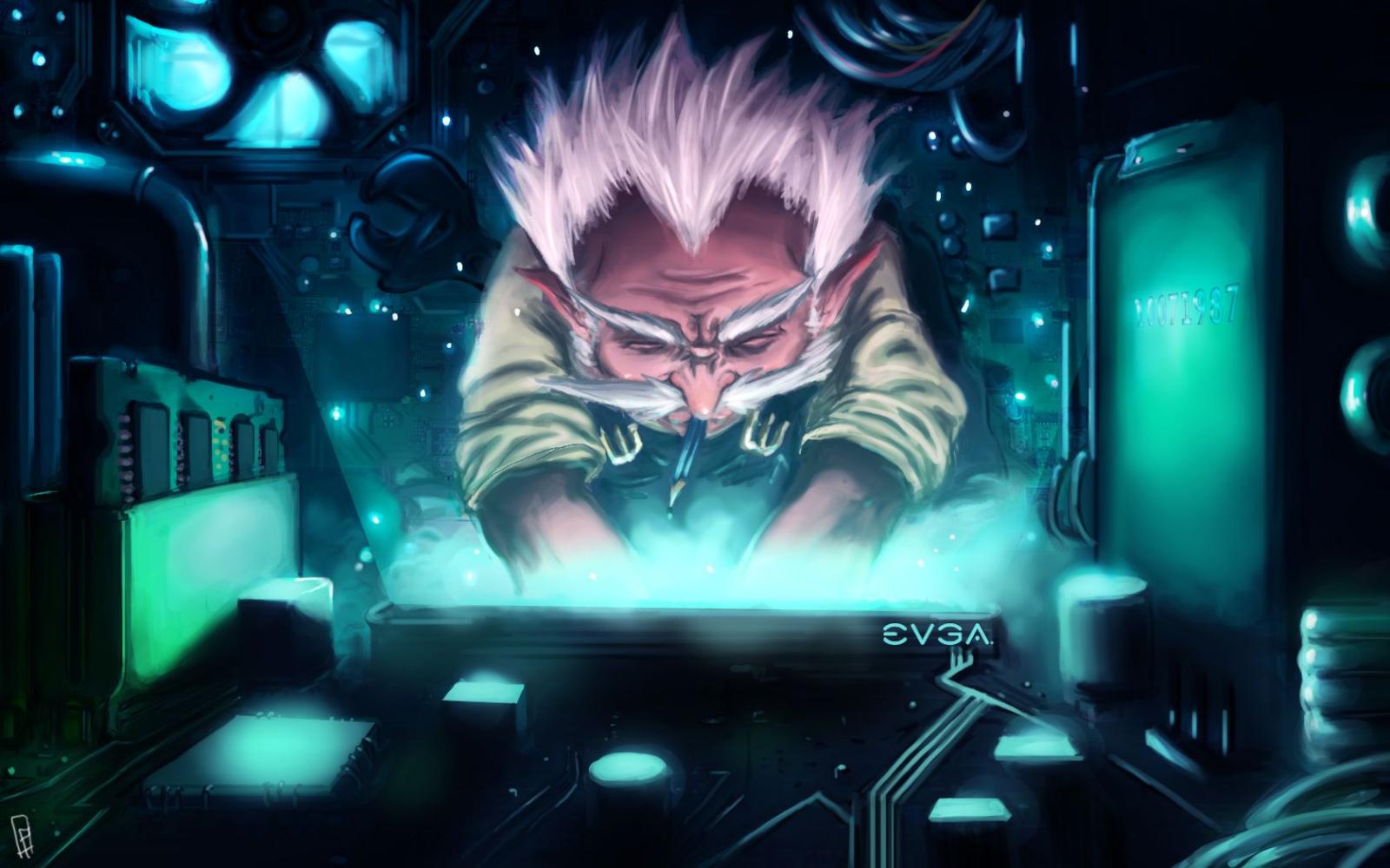 1680x1050 EVGA - Decade Celebration - Wallpaper Contest