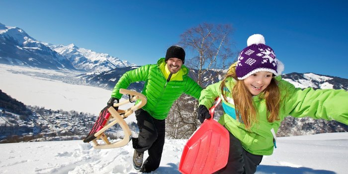 1920x1080 Tobogganing and sledging in Zell am See