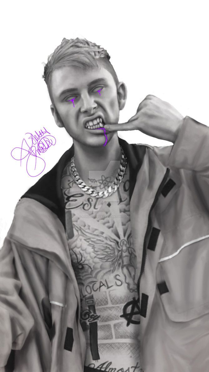 670x1191 Machine Gun Kelly by ashleydovoxo