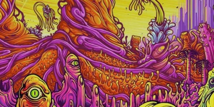 750x1334 Nice Rick & Morty pic I have as my wallpaper : LSD