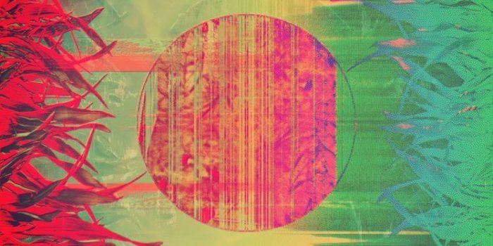 748x1330 glitch art, Abstract, Vaporwave, LSD HD Wallpapers / Desktop and