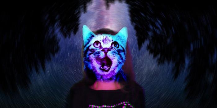 1332x850 Wallpaper space, girls, LSD images for desktop, section космос - download