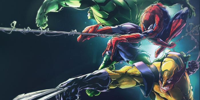 3840x2400 Hulk Spider Man Wolverine... Wallpapers | Wallpapers HD