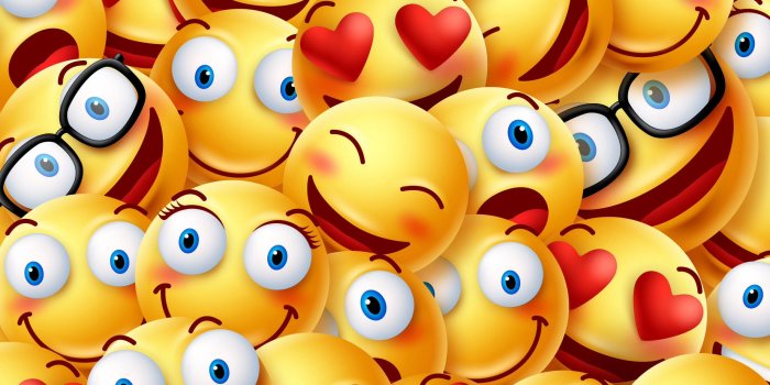 2048x2048 63+ Cute Emoji Wallpapers on WallpaperPlay