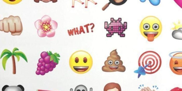 1000x1000 Debona Emoji wallpaper White, Fun Easy to hang wallpaper, quality wallpaper