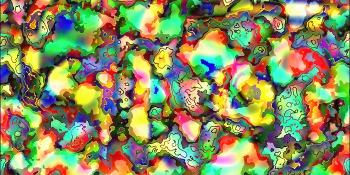 2560x1440 Multicolored abstract illustration, abstract, trippy, bright, LSD HD