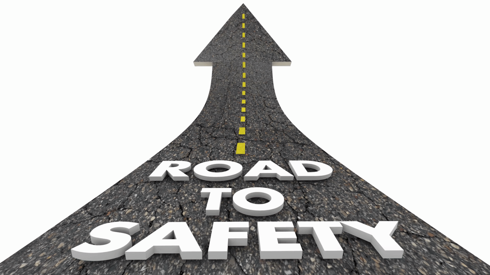 1920x1080 Road To Safety Security Reduce Risk Words 3 D Animation
