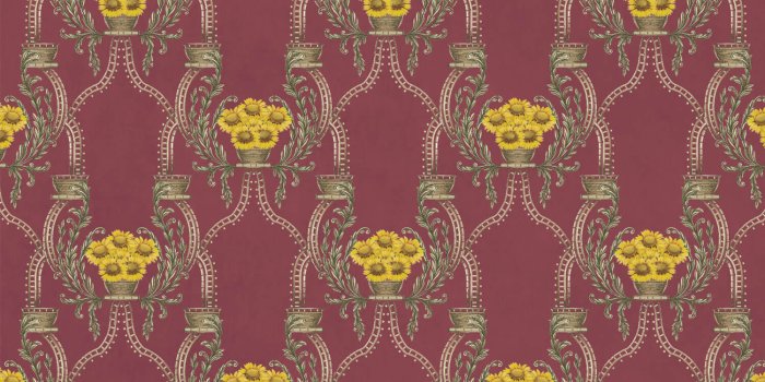 1500x1500 Sunflower Baroque Wallpaper