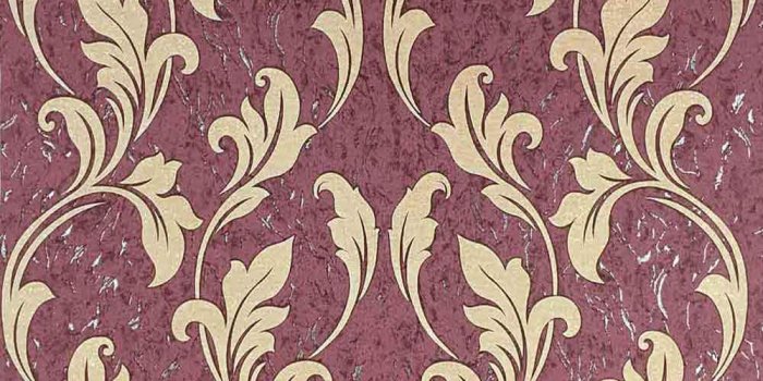 1000x1000 3052-13 burgundy beige Damask roll Wallpaper
