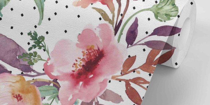 2000x2000 Aubrey's Floral Removable Wallpaper