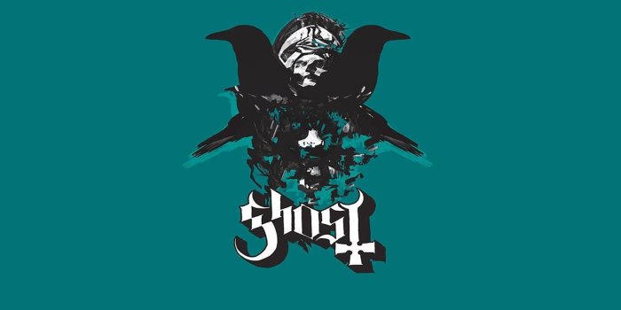 1920x1080 HD wallpaper: Ghost B.C., Papa Emeritus, colored background, studio