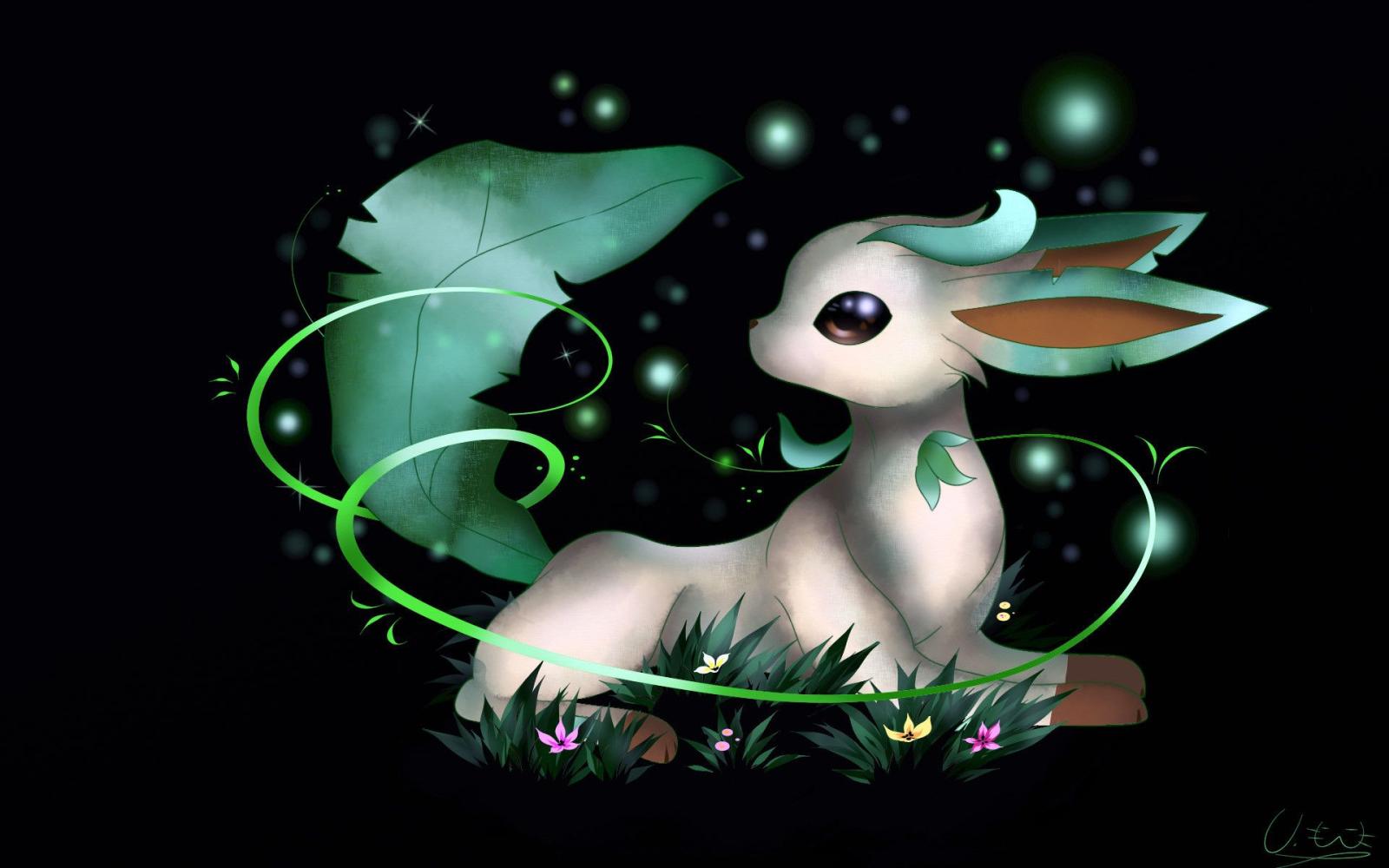 1920x1200 69+ Leafeon Wallpapers on WallpaperPlay