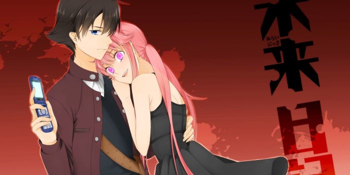 1920x1080 Download Wallpaper 1920x1080 Future diary, Mirai nikki, Yukiteru | F