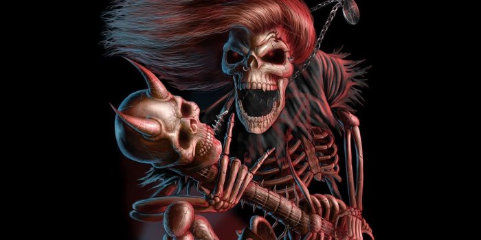 1920x1080 64+ Scary Skeleton Wallpapers on WallpaperPlay
