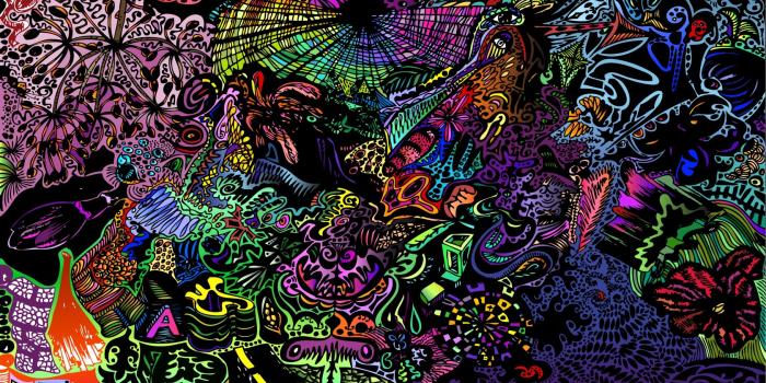 1680x1050 Neon Acid Trip Wallpapers, Neon Acid Trip Myspace Backgrounds, Neon