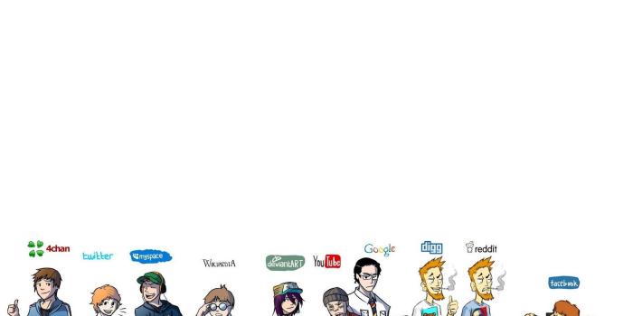 1920x1200 Assorted character, minimalism, Twitter, MySpace, Wikipedia HD